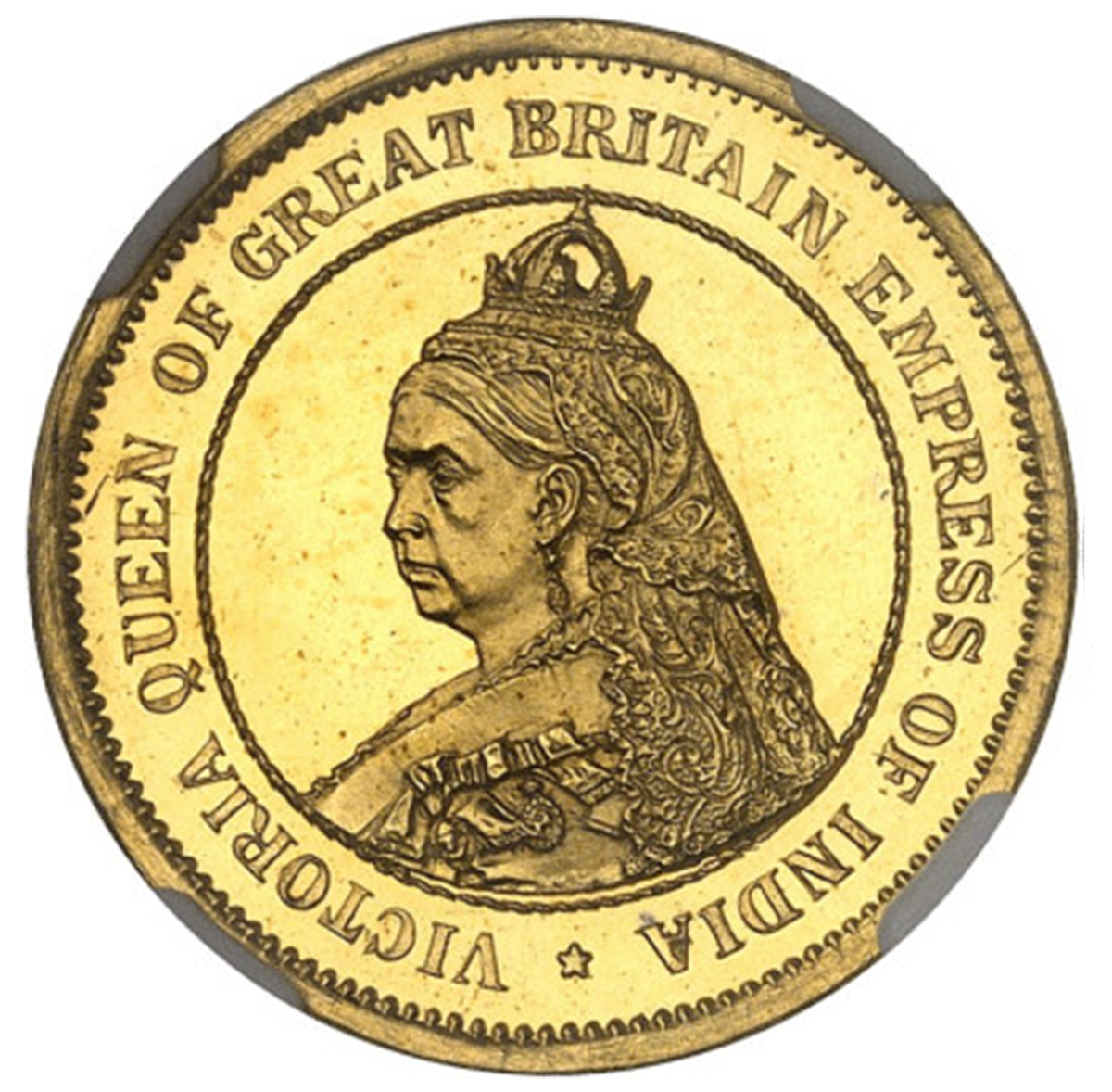 【R7】イギリス ソブリン金貨 ヴィクトリア・ゴールデン・ジュビリー 1887 NGC PF 64+ULTRA CAMEO